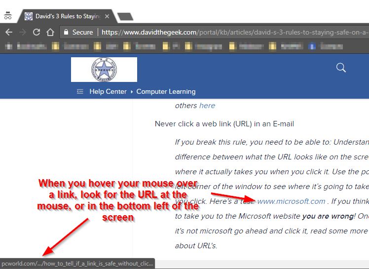 URL Example